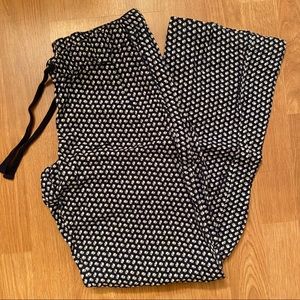 💙2/$15 Navy Blue Pajama Pants w/ White Elephants